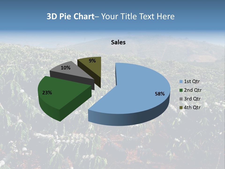 Coffee Plantation PowerPoint Template