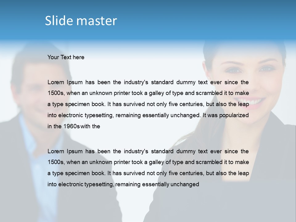 Colorful Rendering, Details Best Viewed Full Size PowerPoint Template