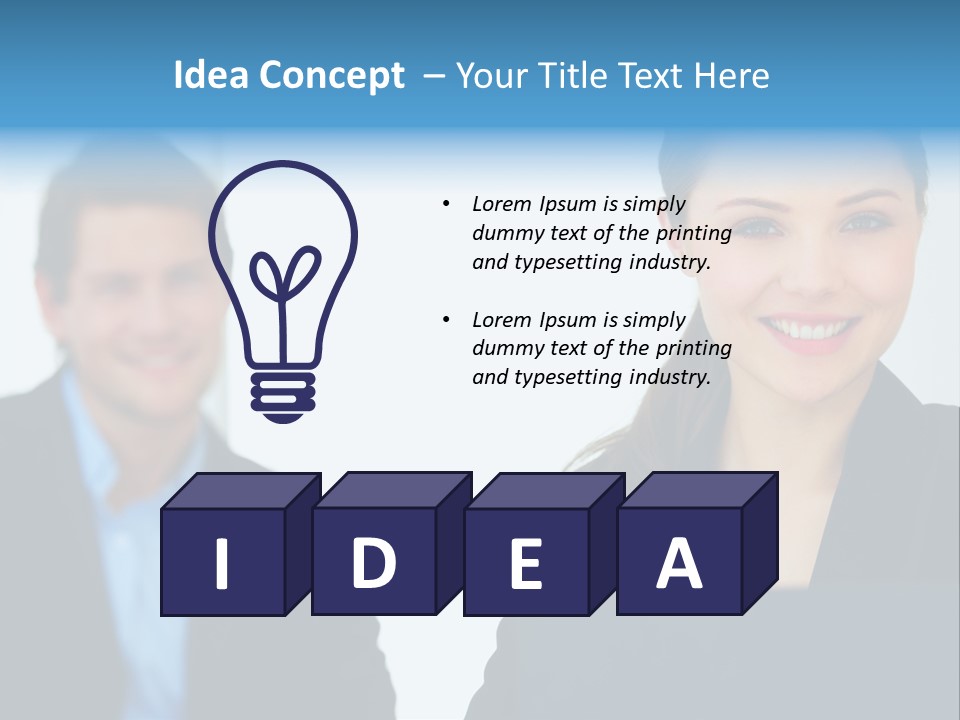 Colorful Rendering, Details Best Viewed Full Size PowerPoint Template