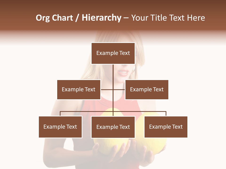 A Woman Considering A Breast Augmentation (Metaphor, Rather Astonished) PowerPoint Template