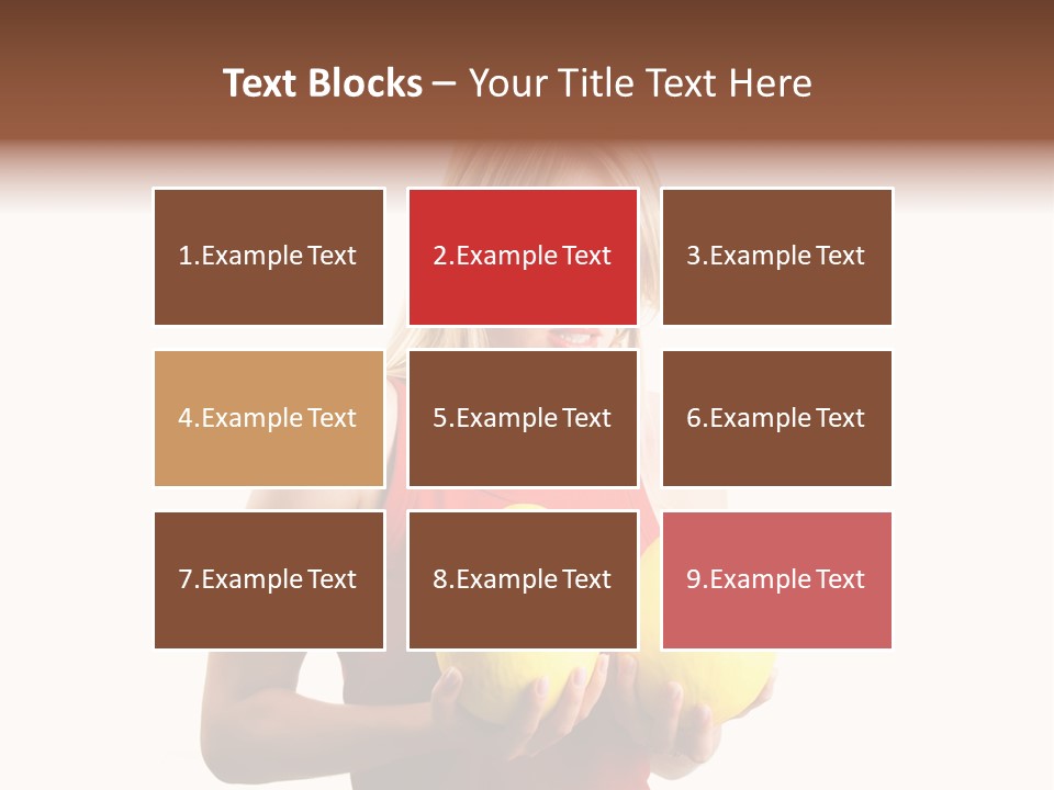 A Woman Considering A Breast Augmentation (Metaphor, Rather Astonished) PowerPoint Template