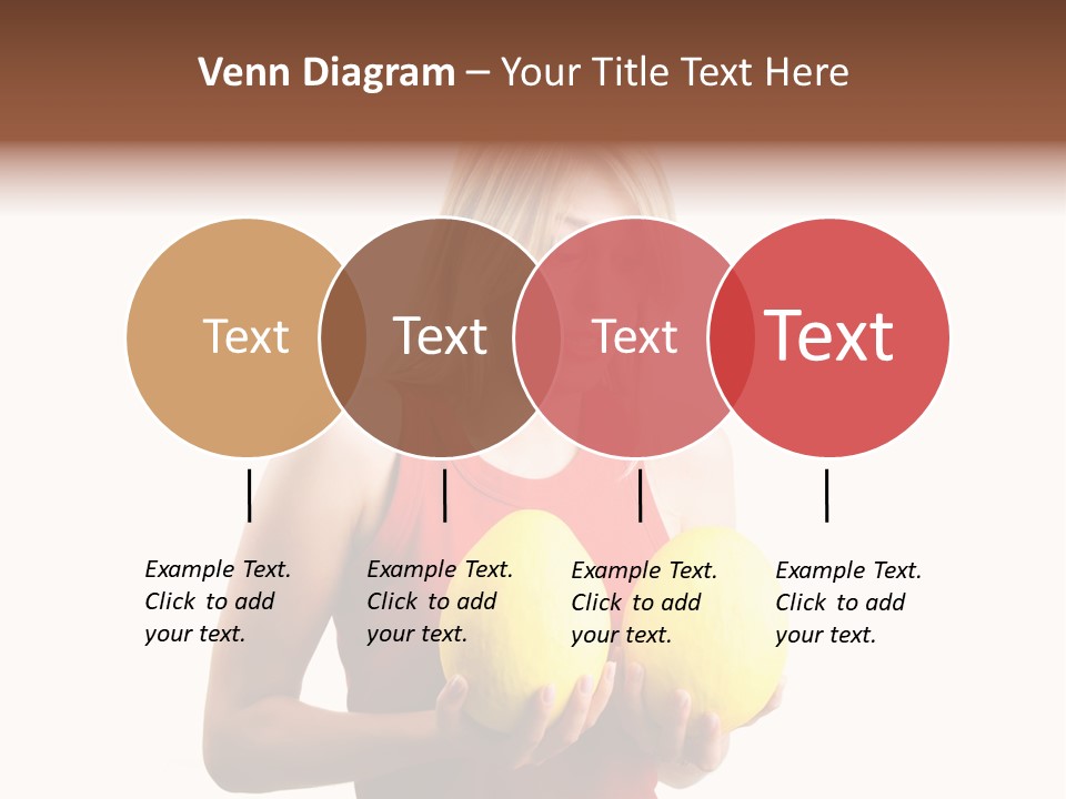 A Woman Considering A Breast Augmentation (Metaphor, Rather Astonished) PowerPoint Template