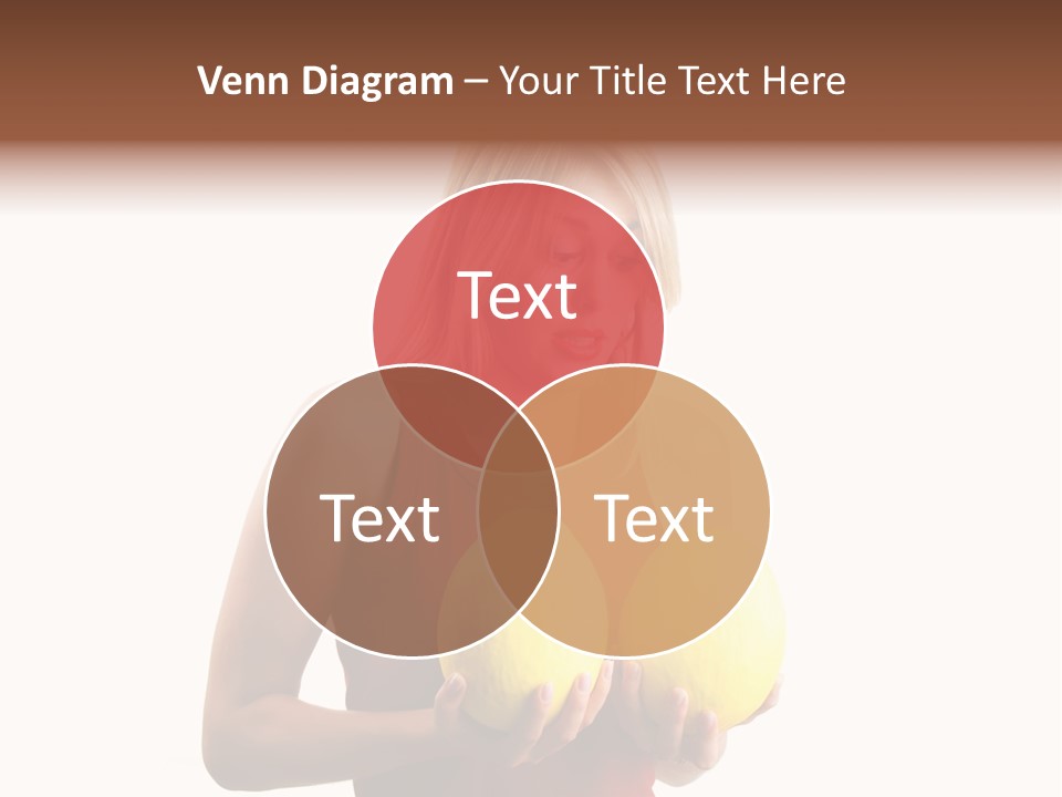 A Woman Considering A Breast Augmentation (Metaphor, Rather Astonished) PowerPoint Template