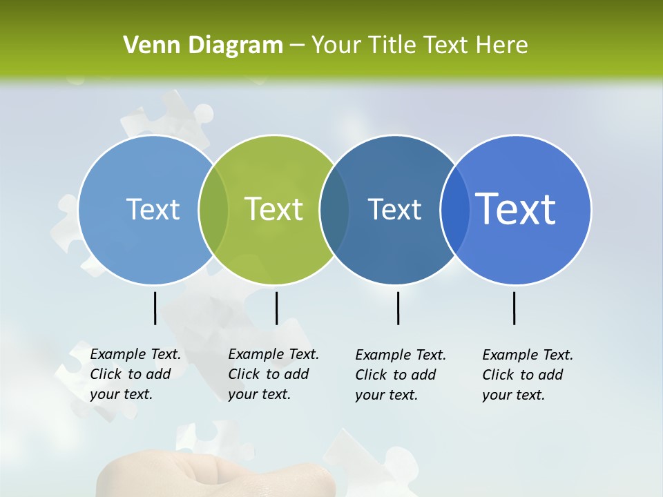 Concept With A Man Catching A Falling Puzzle Piece. PowerPoint Template