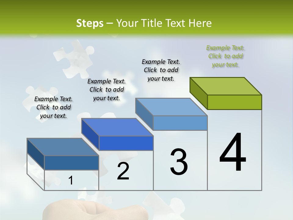 Concept With A Man Catching A Falling Puzzle Piece. PowerPoint Template