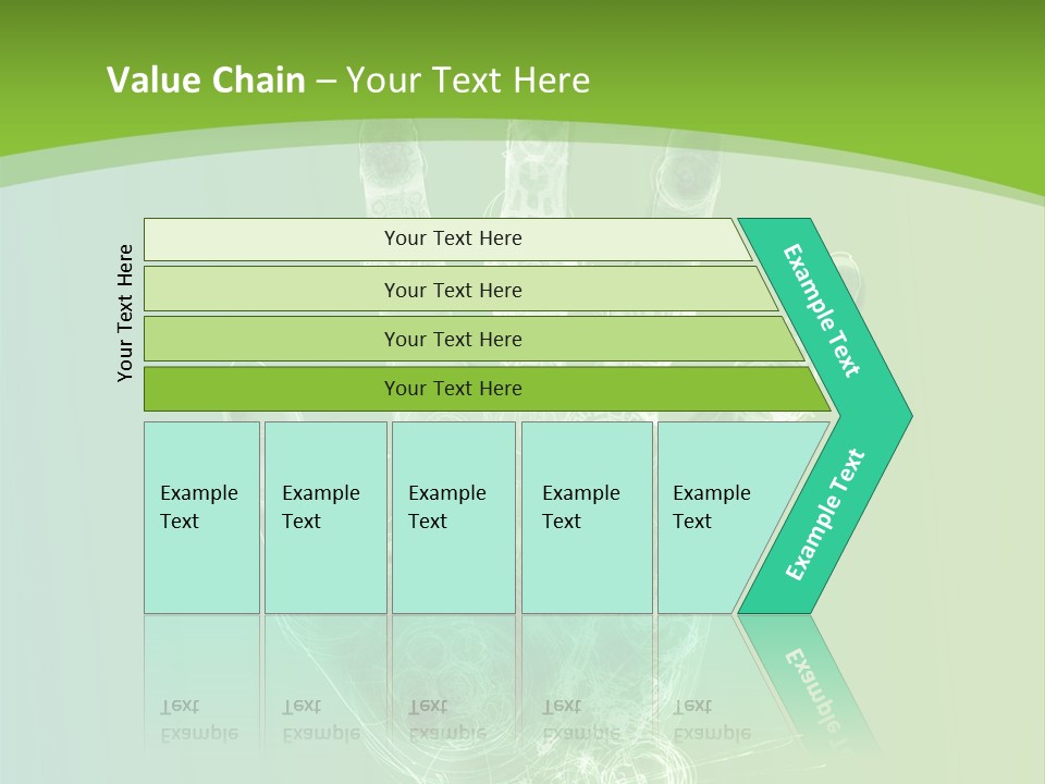 Cybernetic Hand PowerPoint Template