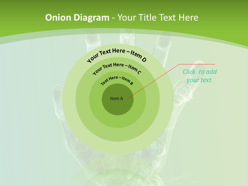 Cybernetic Hand PowerPoint Template