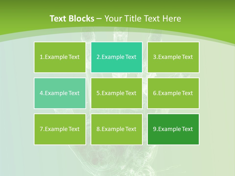 Cybernetic Hand PowerPoint Template