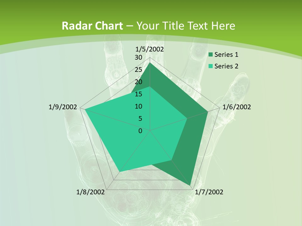 Cybernetic Hand PowerPoint Template