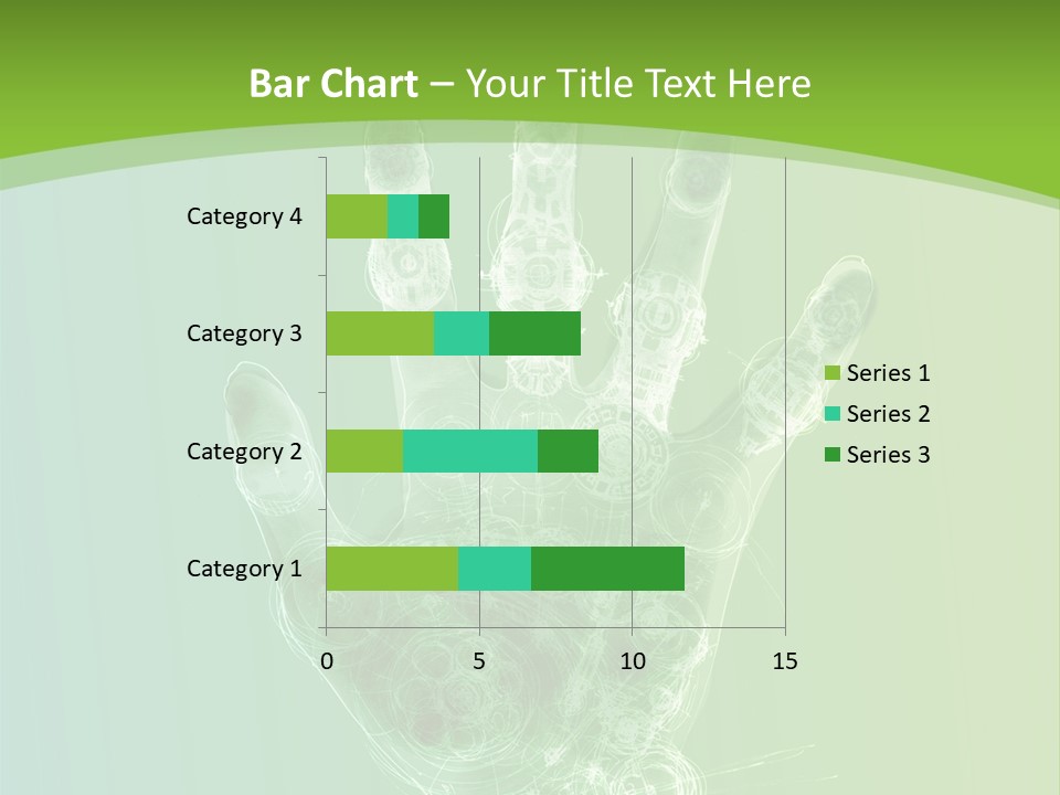 Cybernetic Hand PowerPoint Template