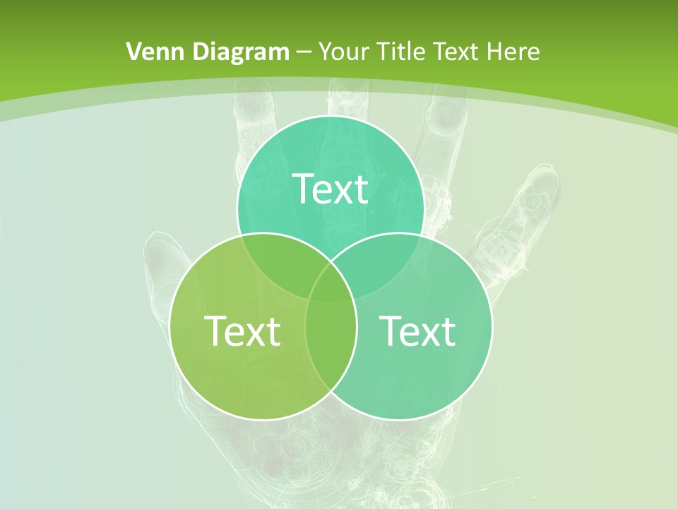 Cybernetic Hand PowerPoint Template