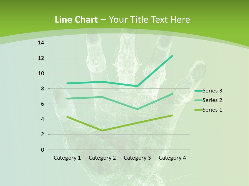 Cybernetic Hand PowerPoint Template