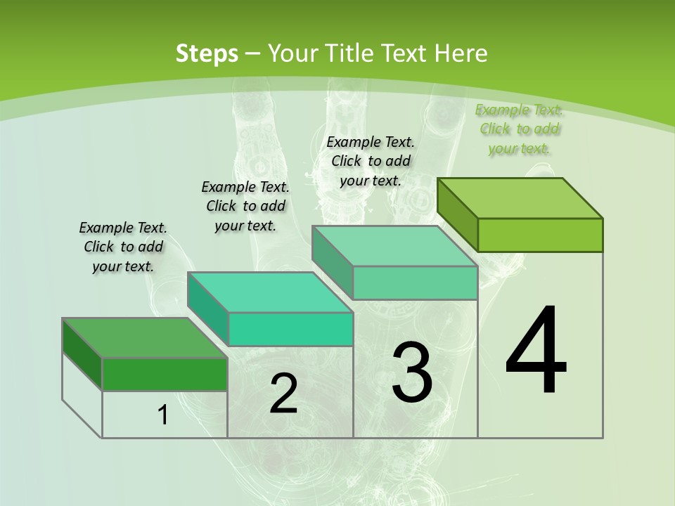 Cybernetic Hand PowerPoint Template