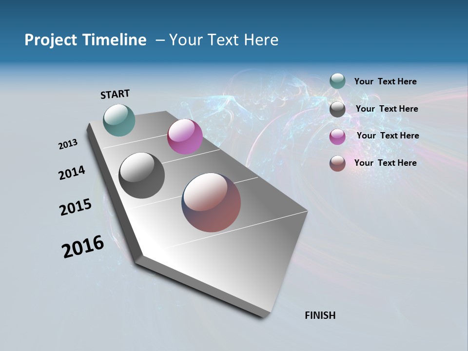 Colorful Rendering, Details Best Viewed Full Size PowerPoint Template