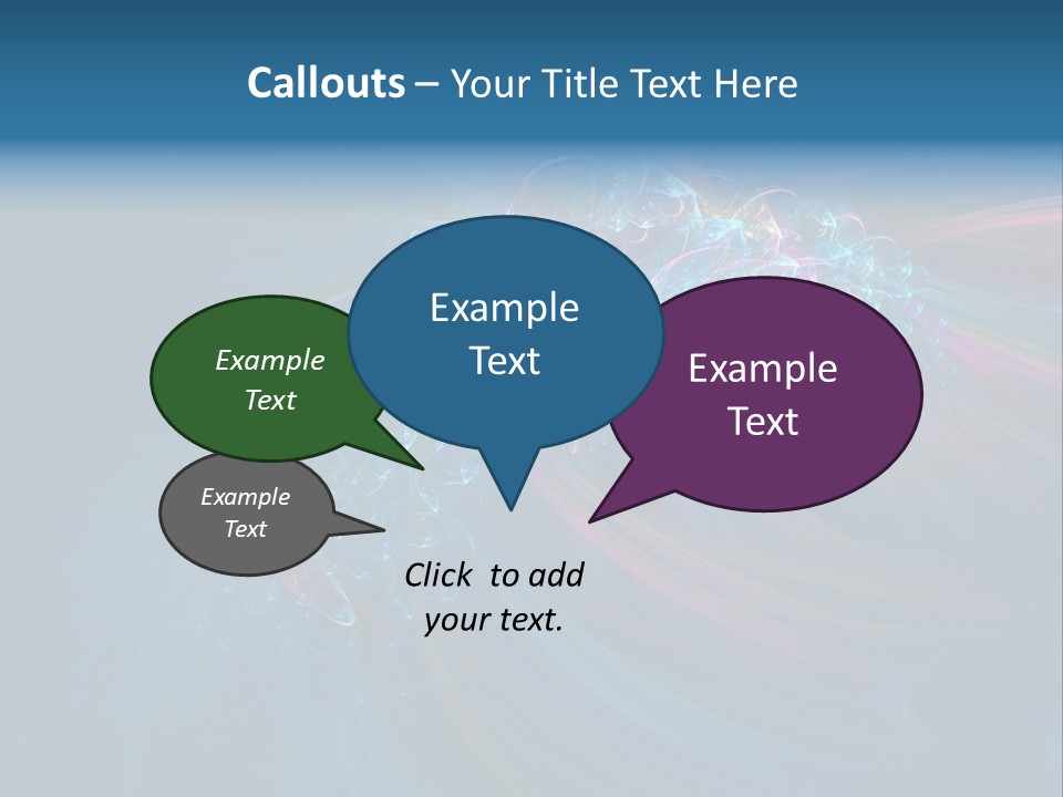 Colorful Rendering, Details Best Viewed Full Size PowerPoint Template