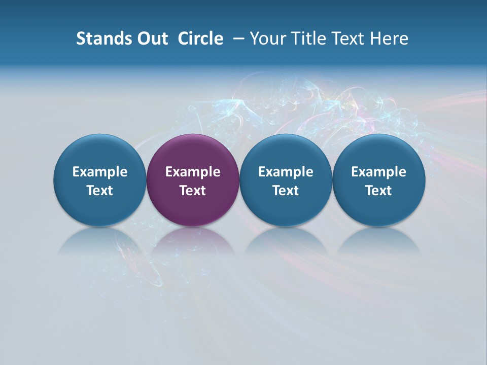 Colorful Rendering, Details Best Viewed Full Size PowerPoint Template