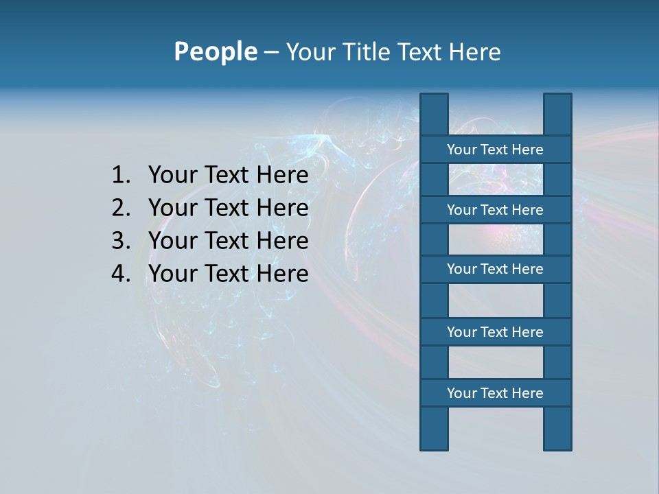 Colorful Rendering, Details Best Viewed Full Size PowerPoint Template