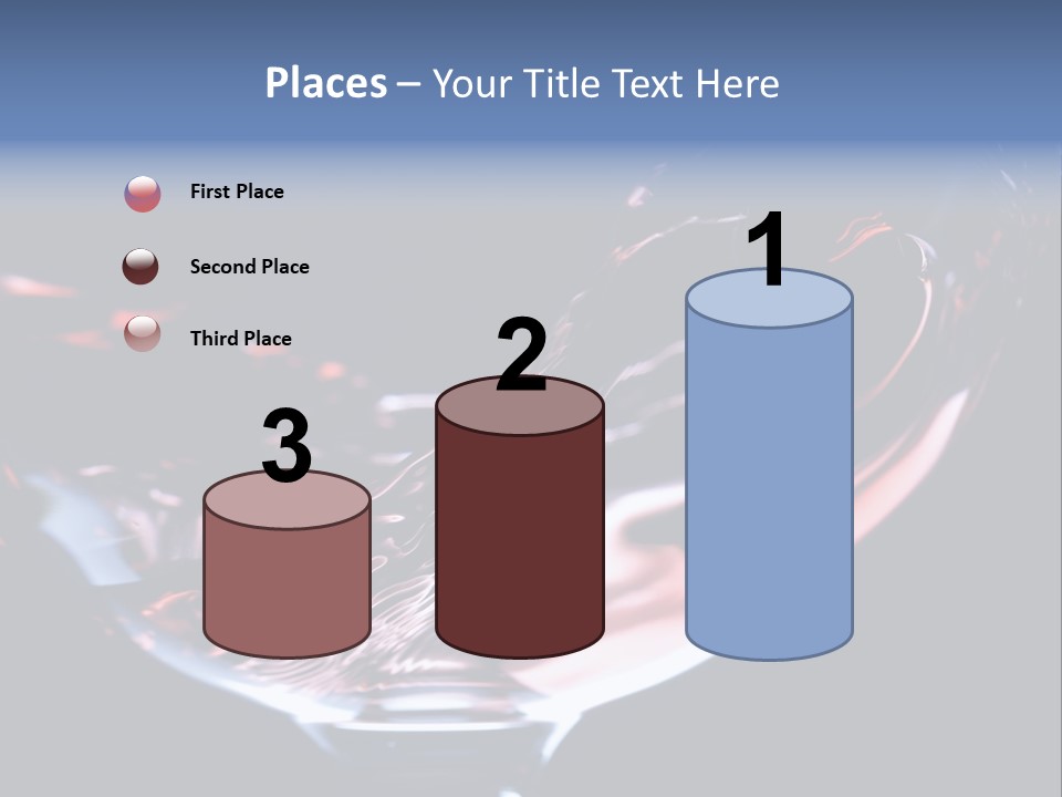 Closeup Of Red Wine Pouring In A Glass Isolated On Black Background PowerPoint Template