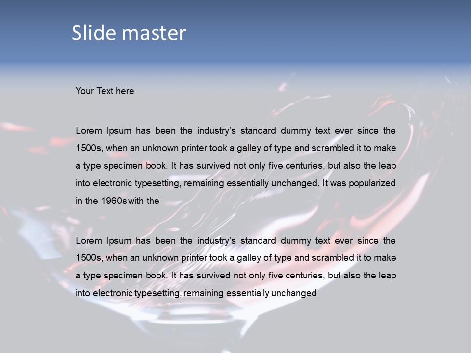 Closeup Of Red Wine Pouring In A Glass Isolated On Black Background PowerPoint Template