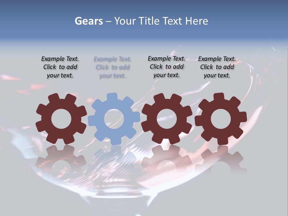 Closeup Of Red Wine Pouring In A Glass Isolated On Black Background PowerPoint Template