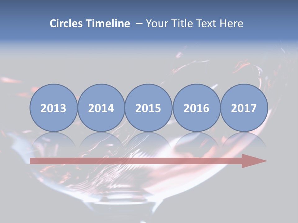 Closeup Of Red Wine Pouring In A Glass Isolated On Black Background PowerPoint Template