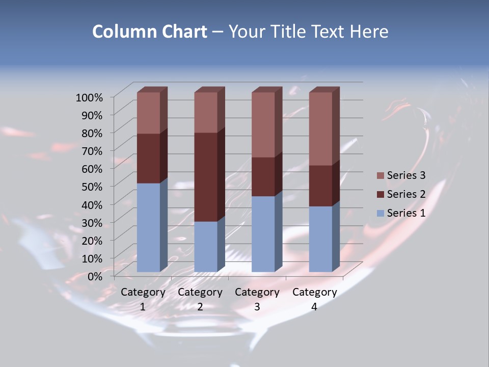 Closeup Of Red Wine Pouring In A Glass Isolated On Black Background PowerPoint Template