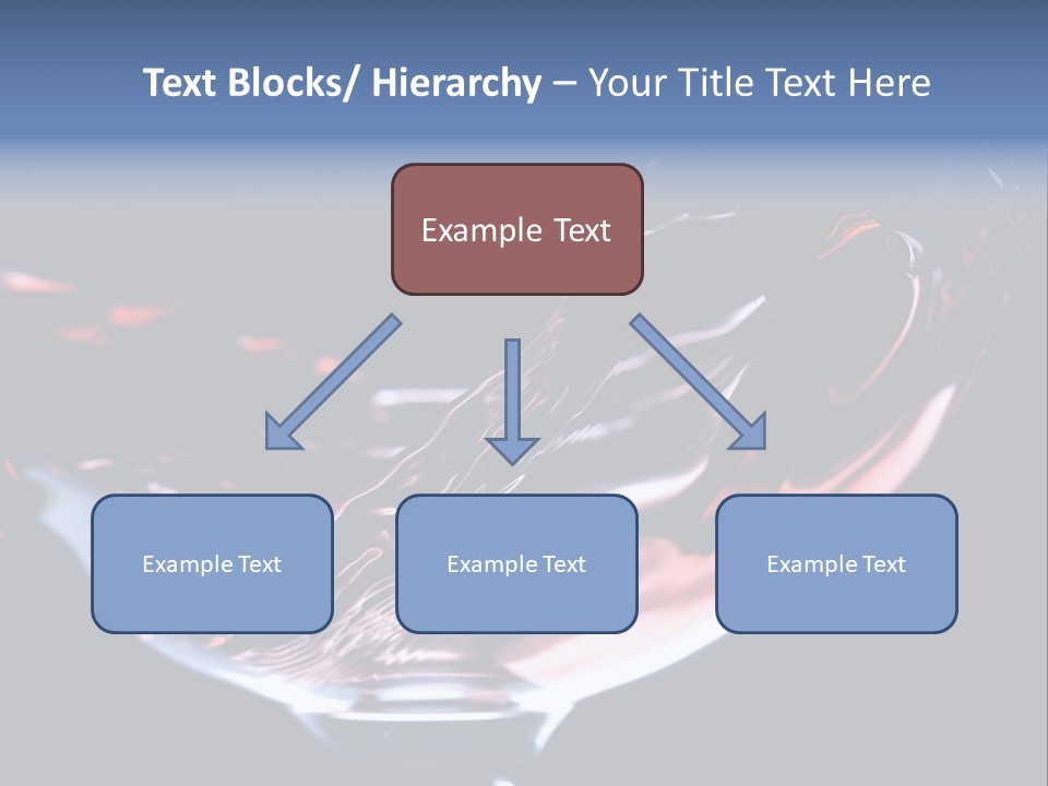 Closeup Of Red Wine Pouring In A Glass Isolated On Black Background PowerPoint Template