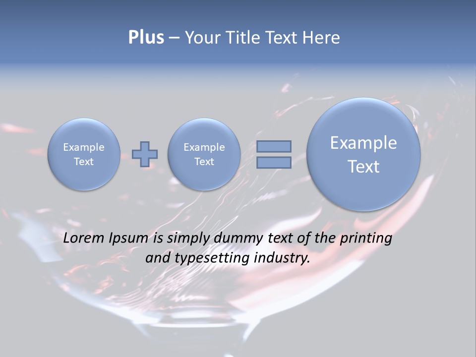 Closeup Of Red Wine Pouring In A Glass Isolated On Black Background PowerPoint Template