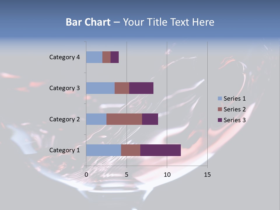 Closeup Of Red Wine Pouring In A Glass Isolated On Black Background PowerPoint Template