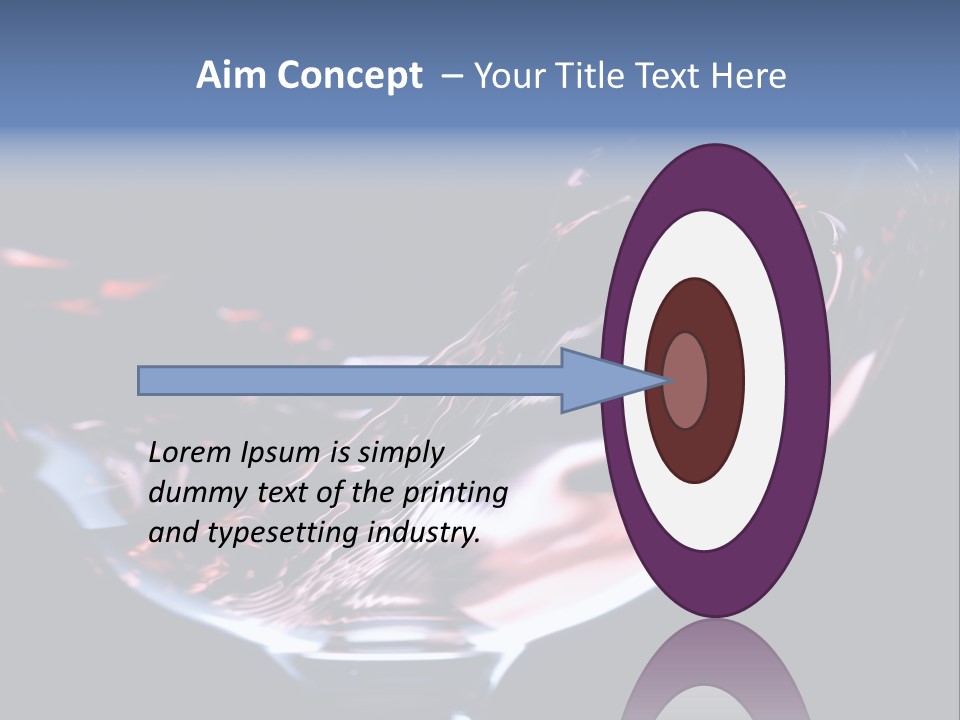 Closeup Of Red Wine Pouring In A Glass Isolated On Black Background PowerPoint Template