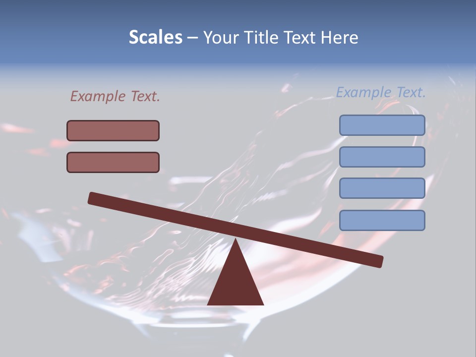 Closeup Of Red Wine Pouring In A Glass Isolated On Black Background PowerPoint Template