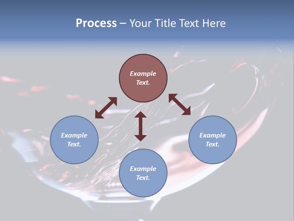 Closeup Of Red Wine Pouring In A Glass Isolated On Black Background PowerPoint Template