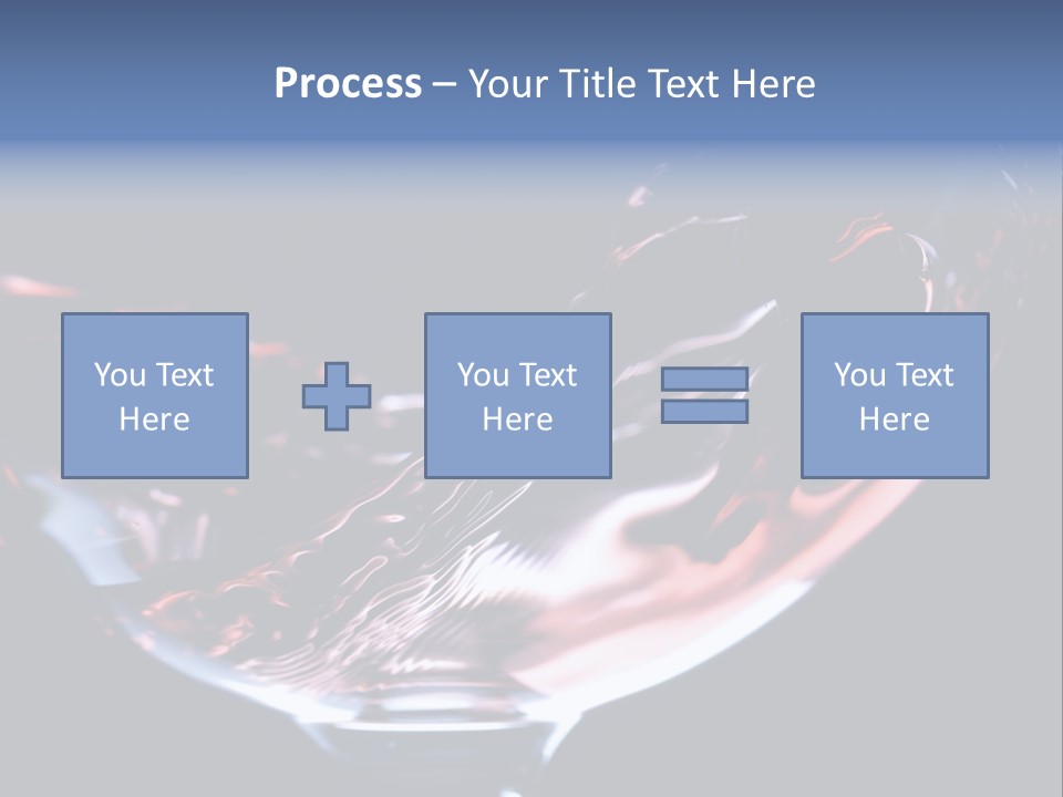 Closeup Of Red Wine Pouring In A Glass Isolated On Black Background PowerPoint Template