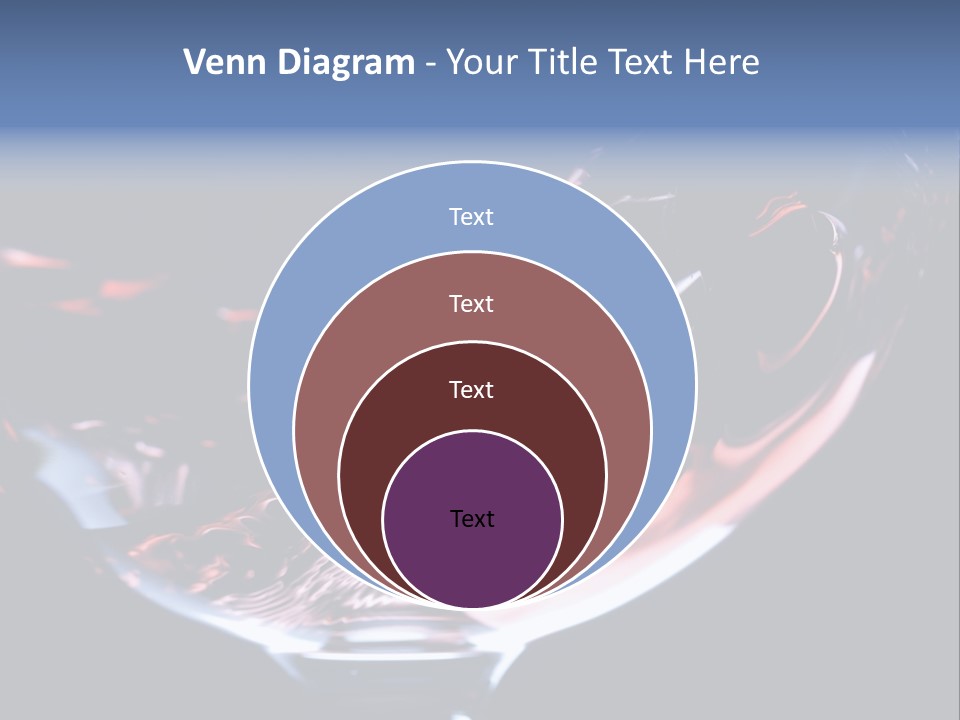 Closeup Of Red Wine Pouring In A Glass Isolated On Black Background PowerPoint Template