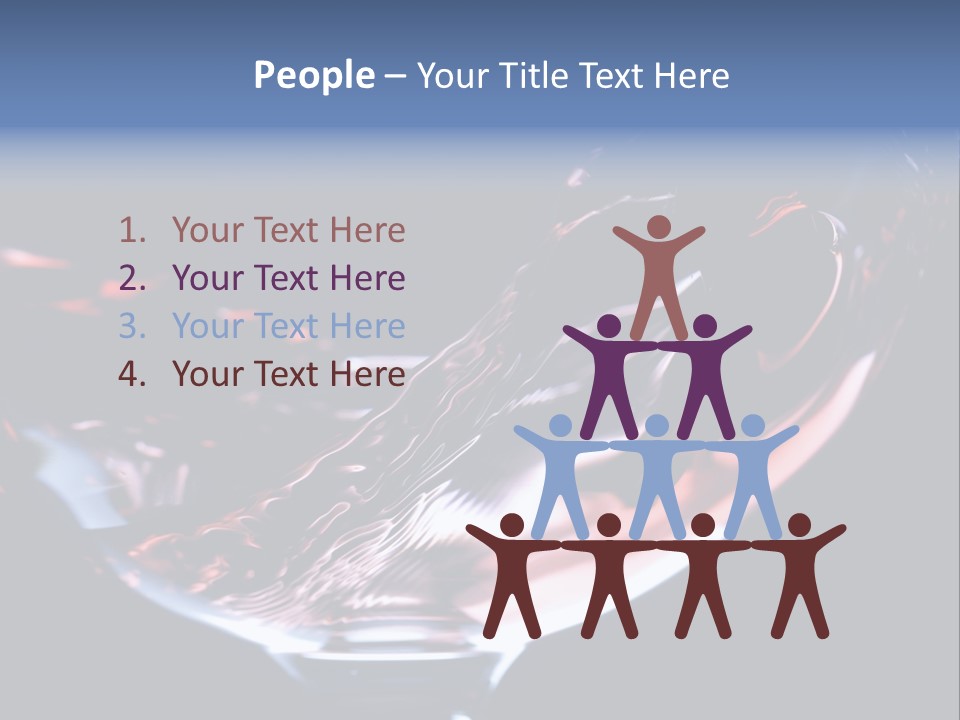 Closeup Of Red Wine Pouring In A Glass Isolated On Black Background PowerPoint Template