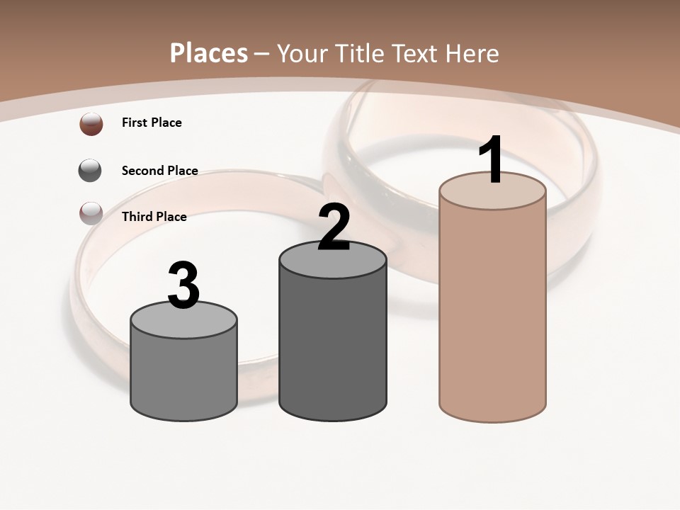 Obligatory Attribute Of Each Wedding - Wedding Rings. PowerPoint Template