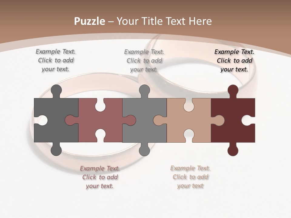 Obligatory Attribute Of Each Wedding - Wedding Rings. PowerPoint Template