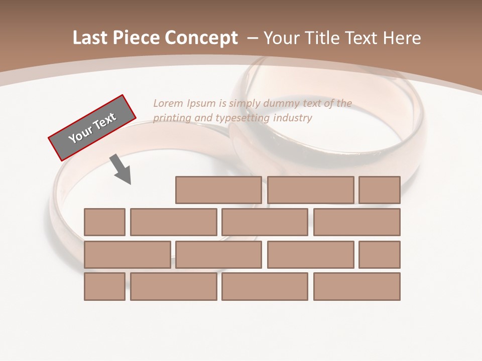 Obligatory Attribute Of Each Wedding - Wedding Rings. PowerPoint Template