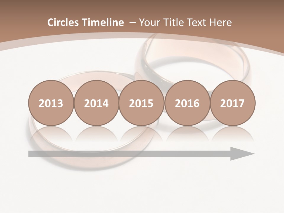 Obligatory Attribute Of Each Wedding - Wedding Rings. PowerPoint Template