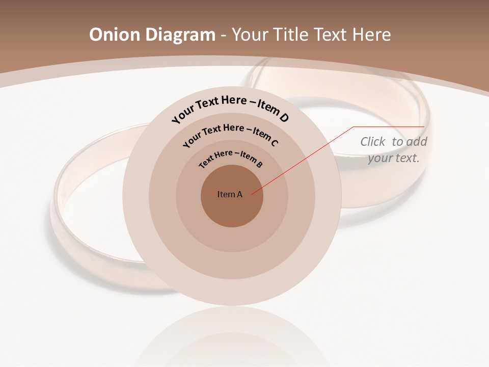 Obligatory Attribute Of Each Wedding - Wedding Rings. PowerPoint Template