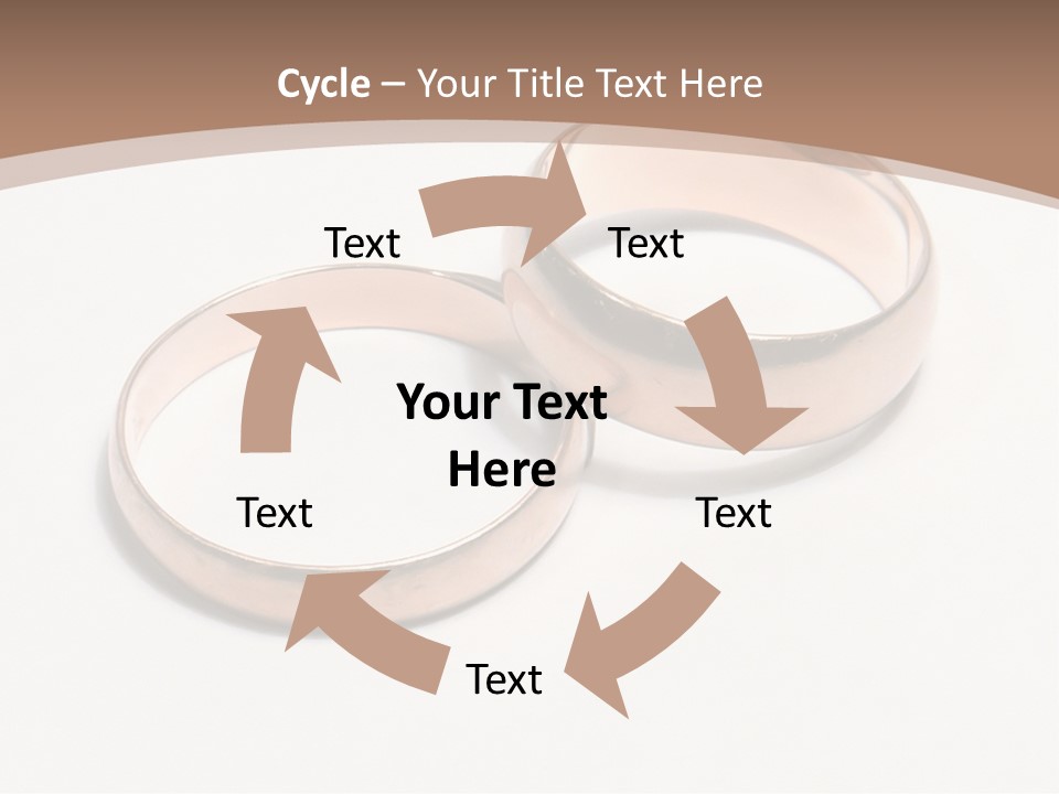 Obligatory Attribute Of Each Wedding - Wedding Rings. PowerPoint Template