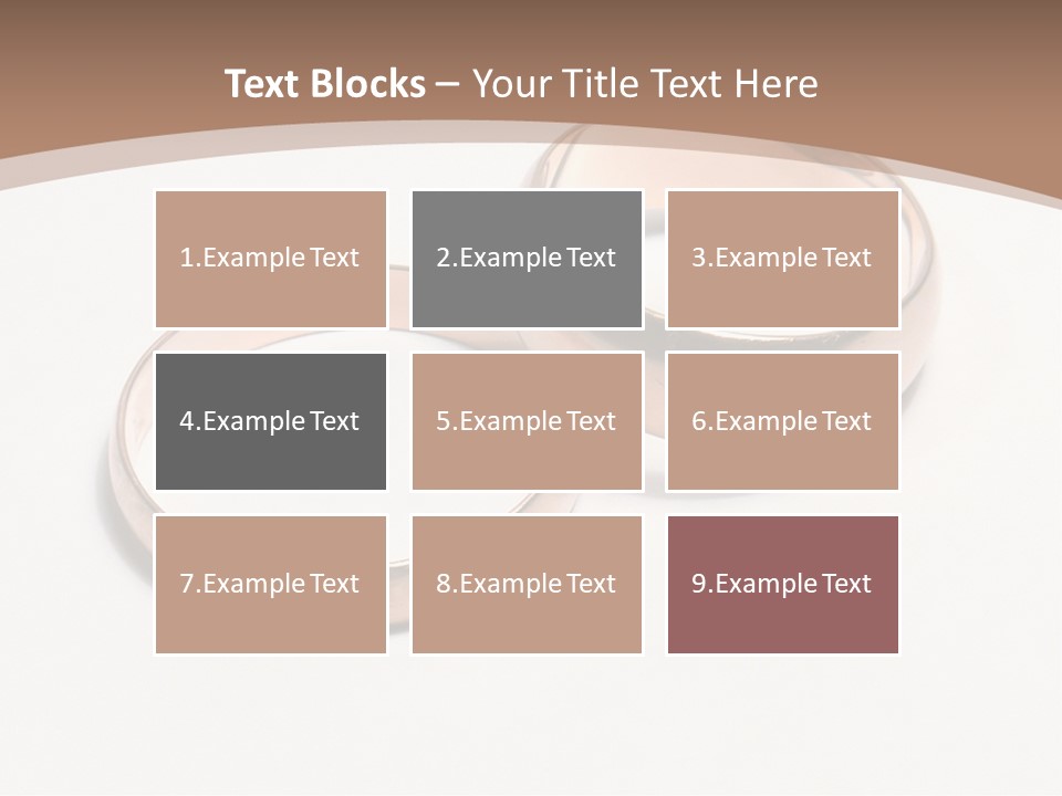 Obligatory Attribute Of Each Wedding - Wedding Rings. PowerPoint Template