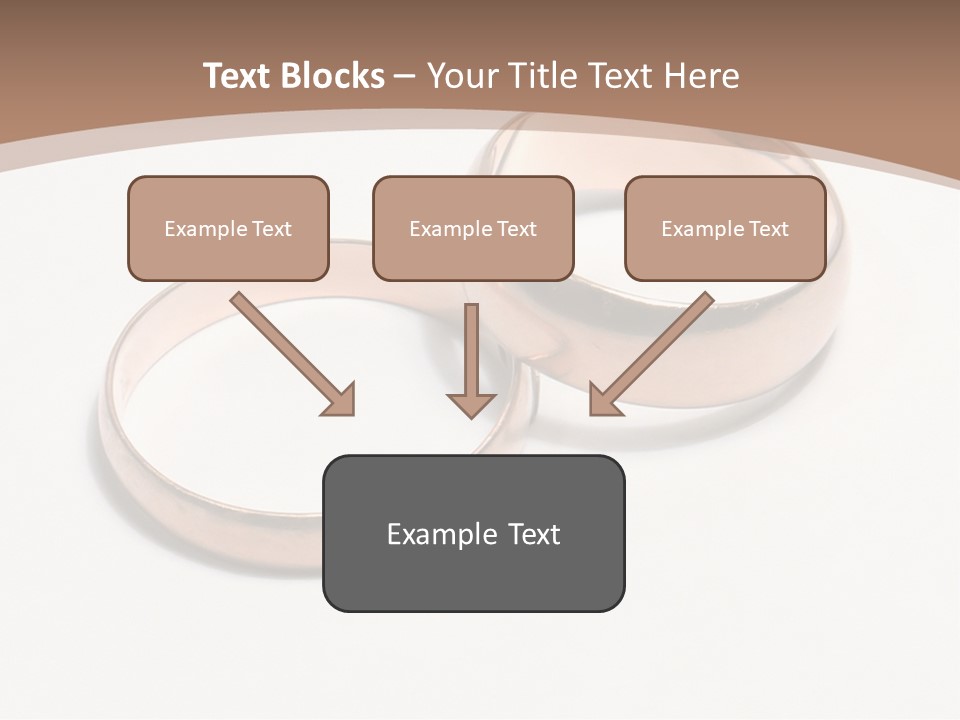 Obligatory Attribute Of Each Wedding - Wedding Rings. PowerPoint Template