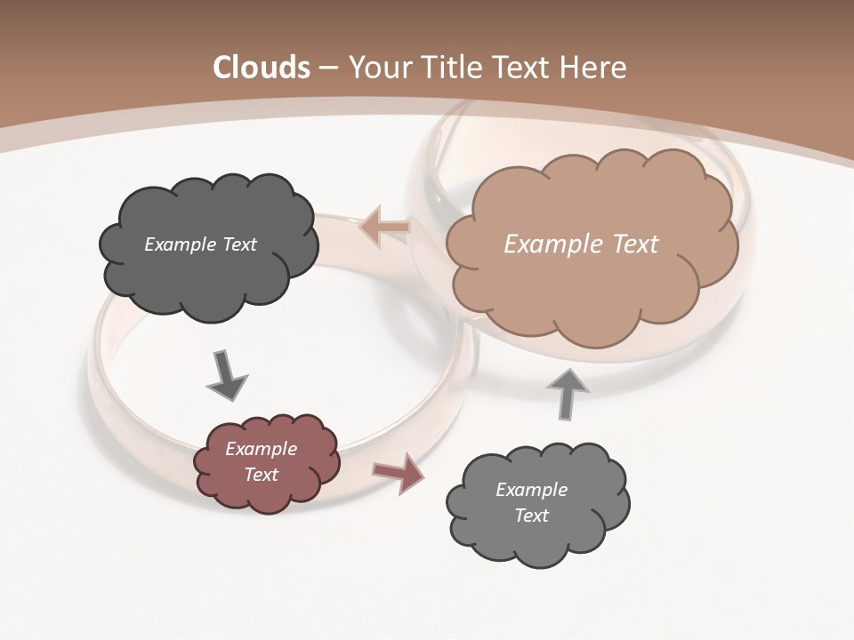 Obligatory Attribute Of Each Wedding - Wedding Rings. PowerPoint Template