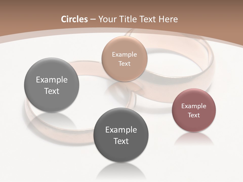 Obligatory Attribute Of Each Wedding - Wedding Rings. PowerPoint Template