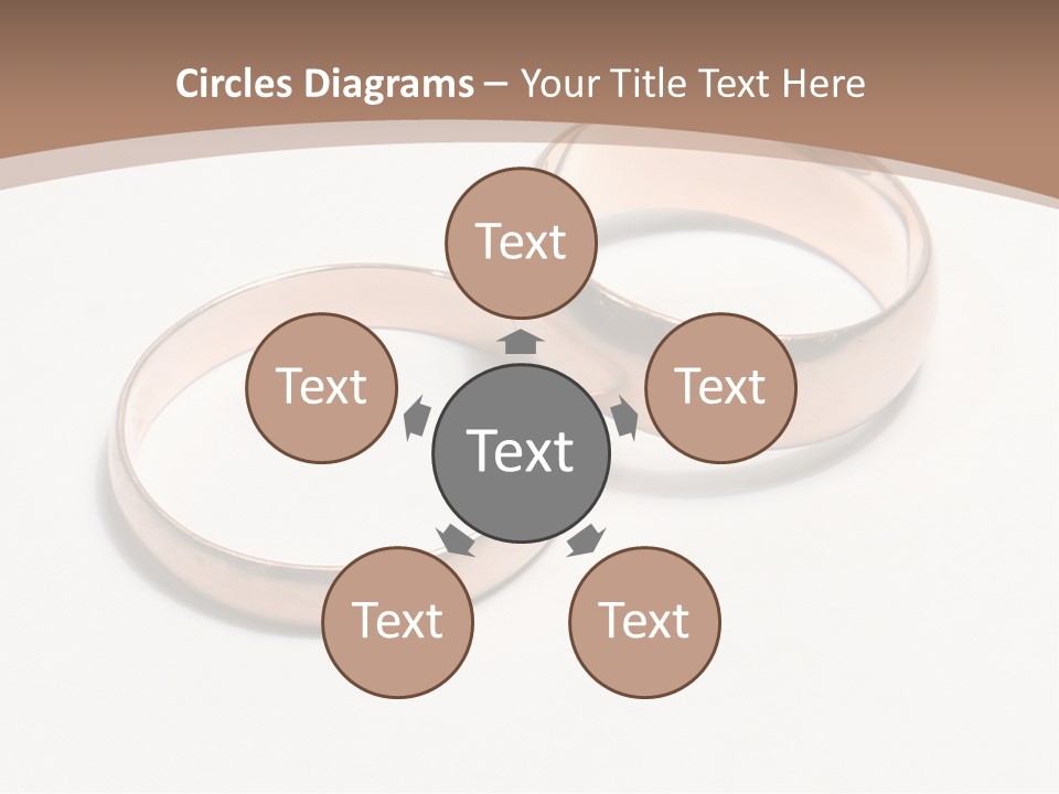 Obligatory Attribute Of Each Wedding - Wedding Rings. PowerPoint Template