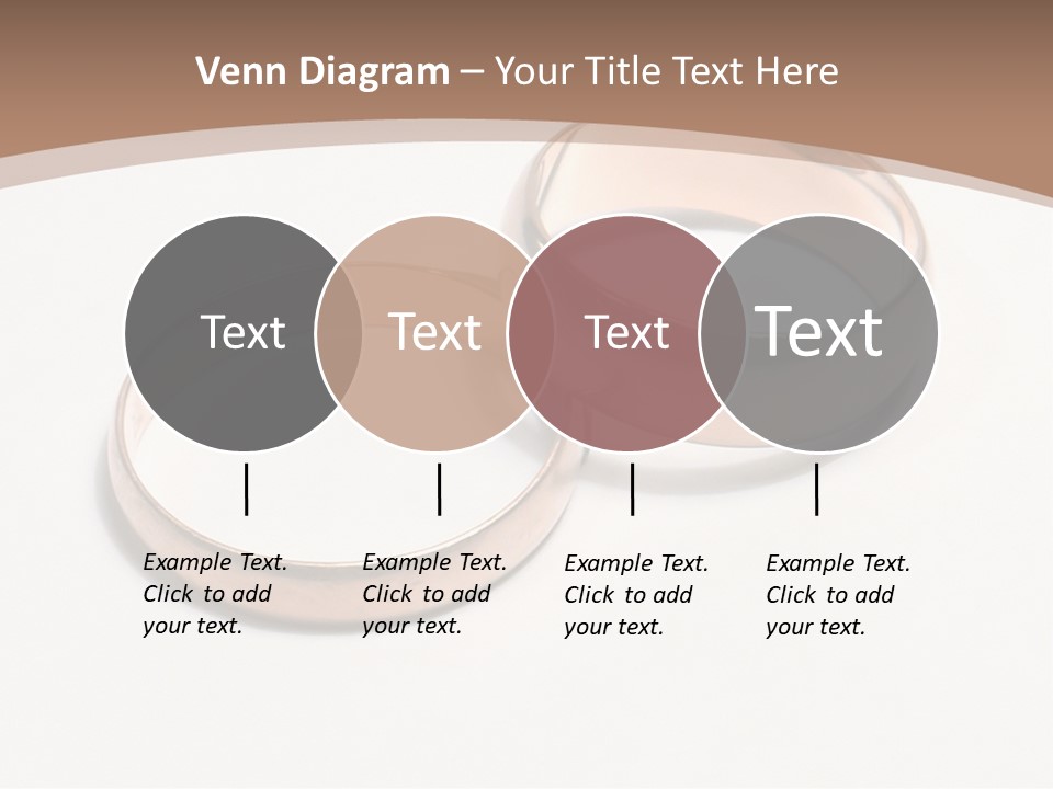 Obligatory Attribute Of Each Wedding - Wedding Rings. PowerPoint Template