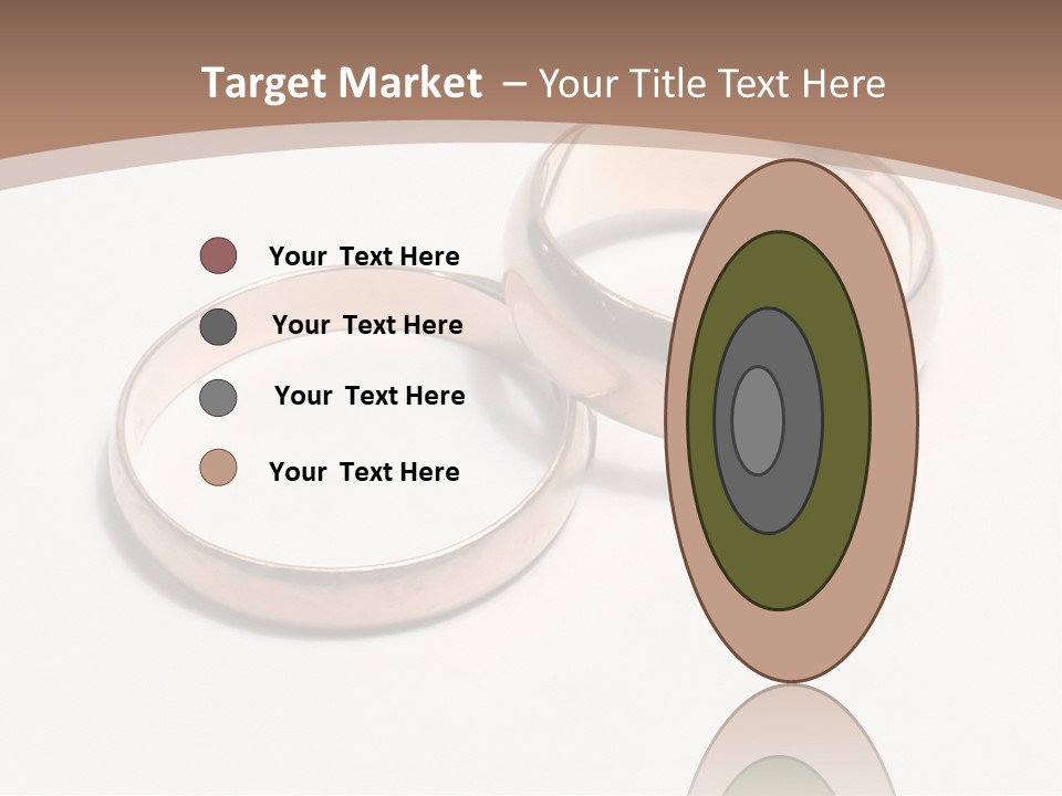 Obligatory Attribute Of Each Wedding - Wedding Rings. PowerPoint Template