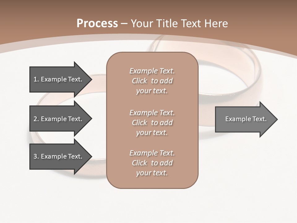 Obligatory Attribute Of Each Wedding - Wedding Rings. PowerPoint Template