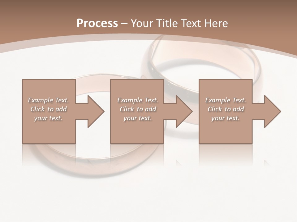 Obligatory Attribute Of Each Wedding - Wedding Rings. PowerPoint Template